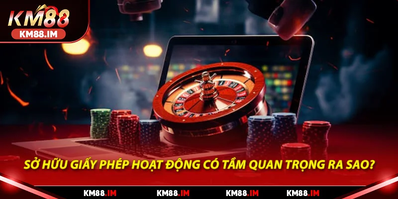 Sở hữu giấy phép hoạt động có tầm quan trọng ra sao? 